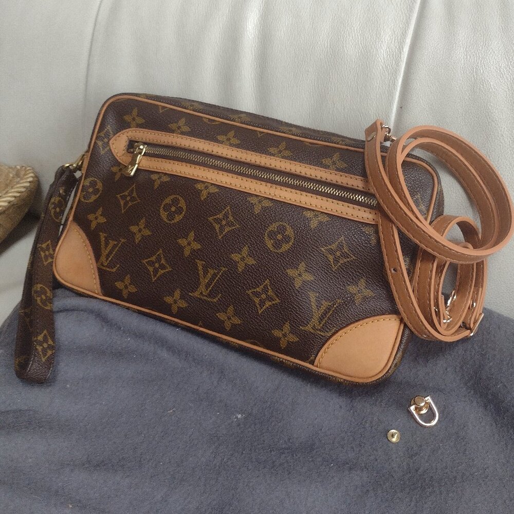 Beautiful Authentic Louis Vuitton Marley Dragonne GM